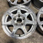 JDM EK9 Civic Type R White 5 Lug Wheels